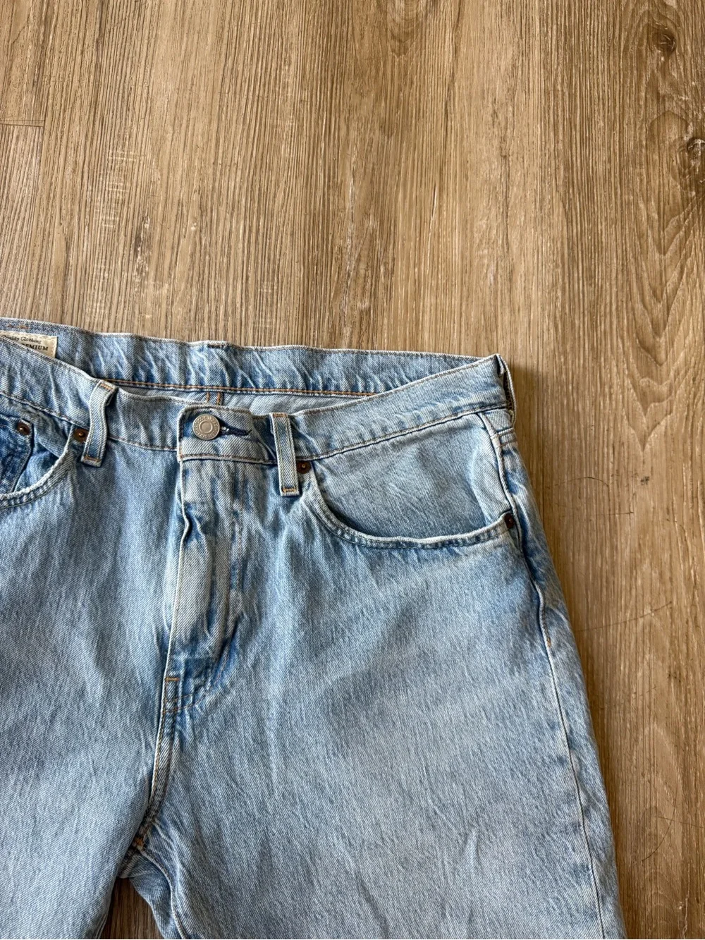 Levi's Light Blue Denim Cutoff Men's Shorts